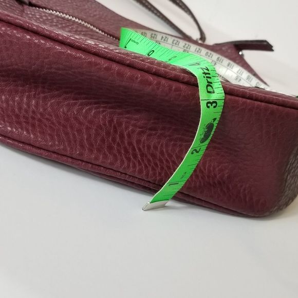 1 DAY SALE Max Studio Burgundy Convertible style bag - Picture 13 of 15